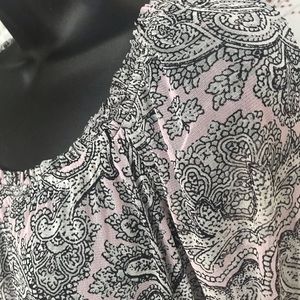 Paisley boho inspired top